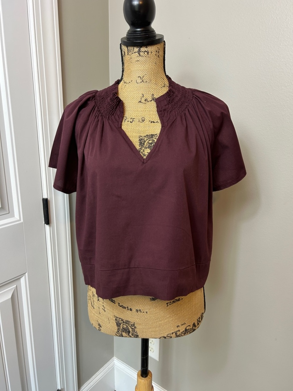 Sofia Italy cotton crop top small